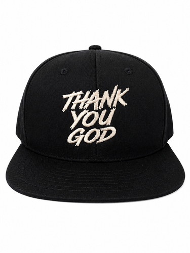 THANK YOU GOD snapback hat