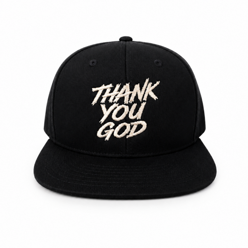 THANK YOU GOD snapback hat