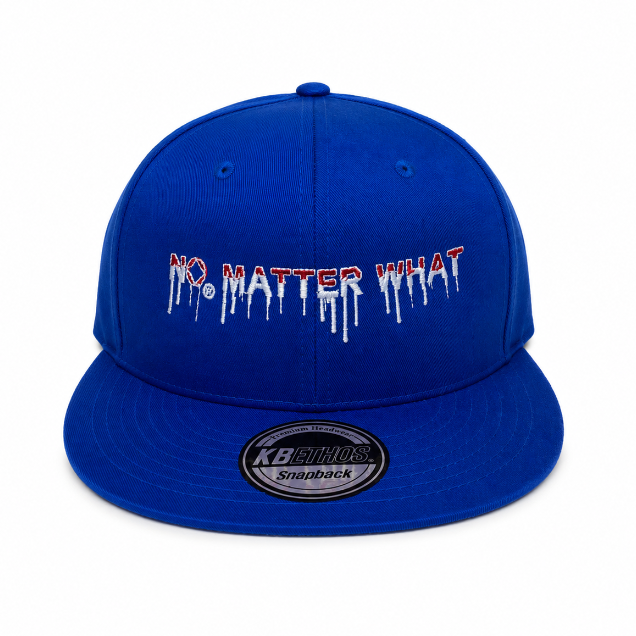 No Matter What snap back hat