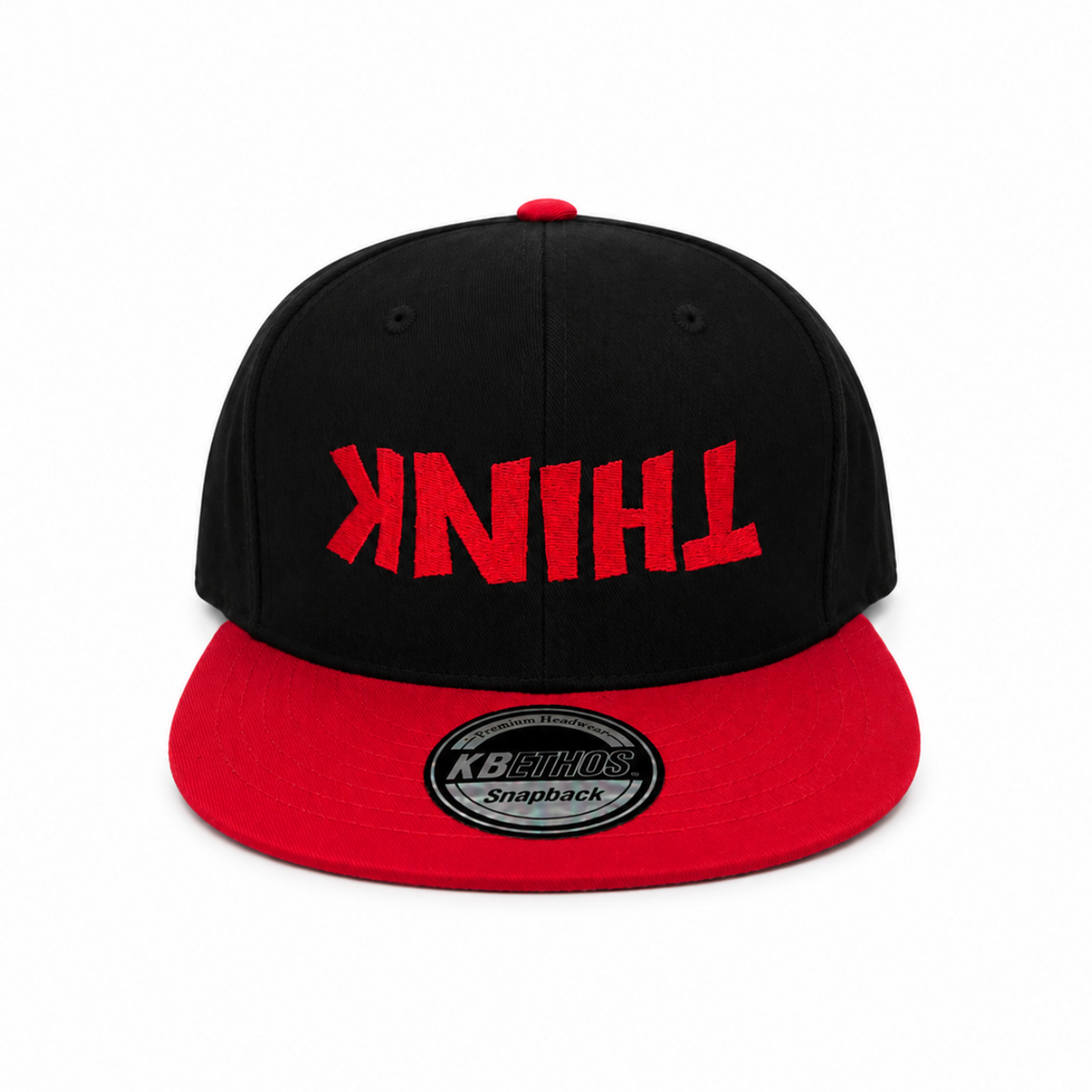 THINK Snapback hat