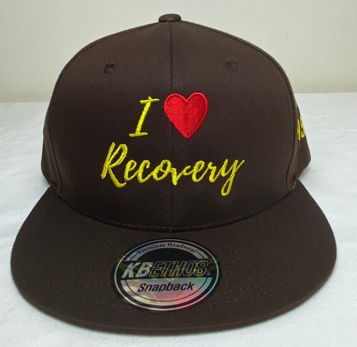 I ❤️ Recovery Snap back hat